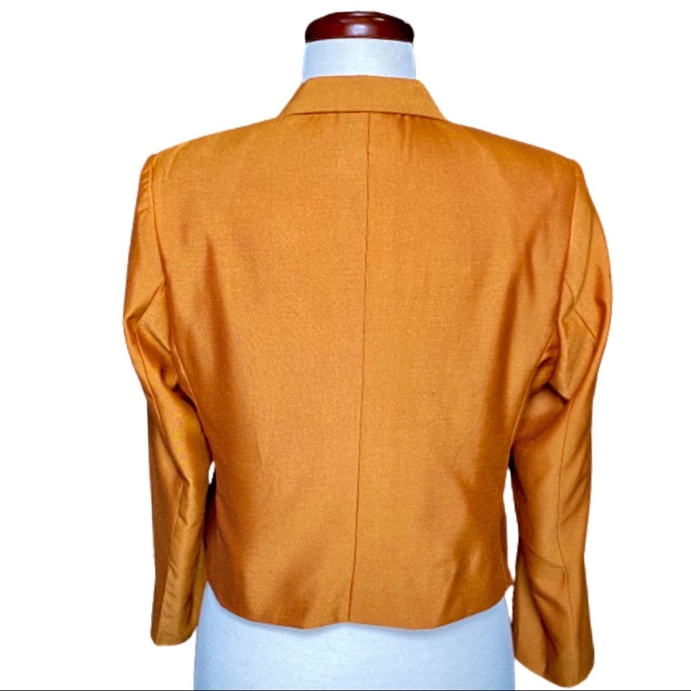 Double press crop hand embroidered jacket/coat - Picture 6 of 6
